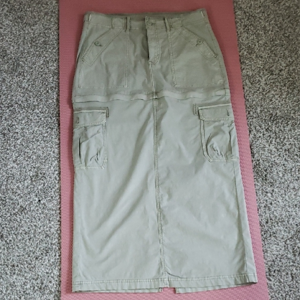 American Eagle Cargo Convertible Maxi Skirt
